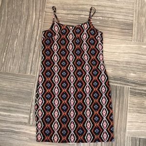Print Spaghetti Strap Dress
